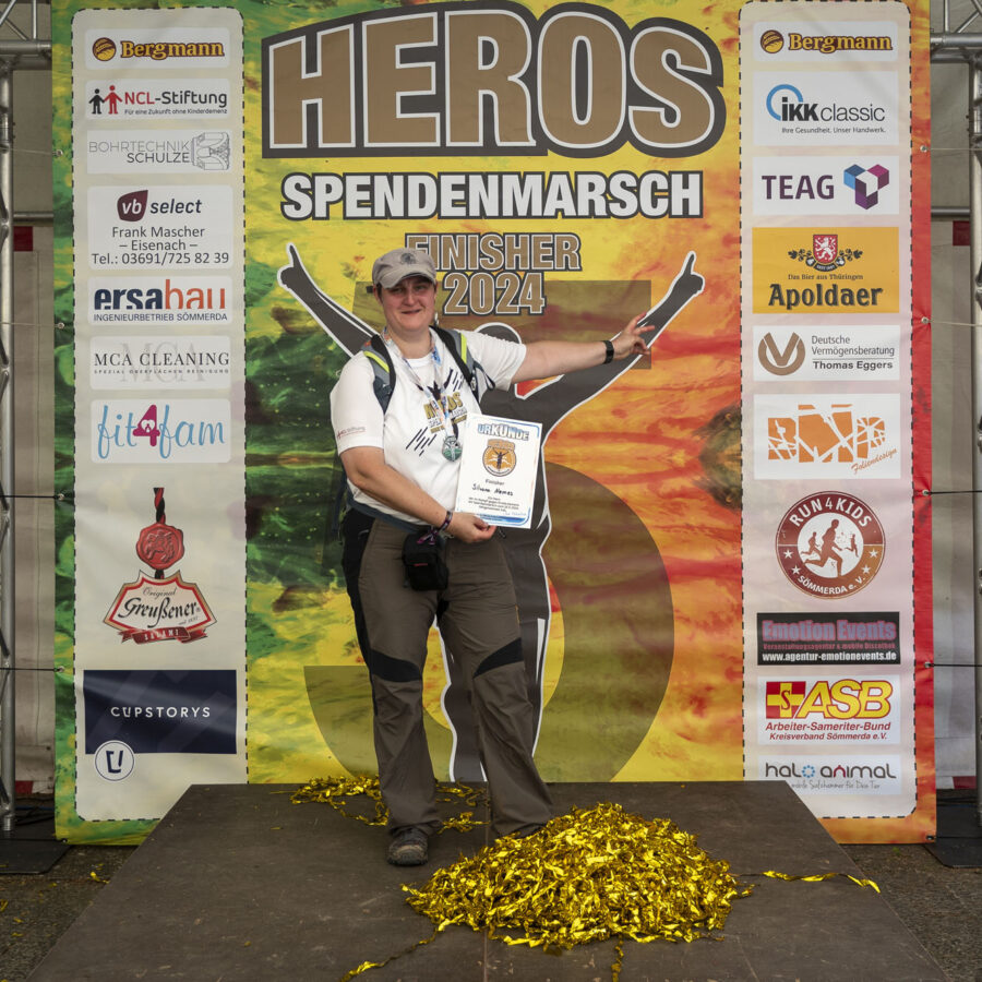 Das war dein HEROS Spendenmarsch