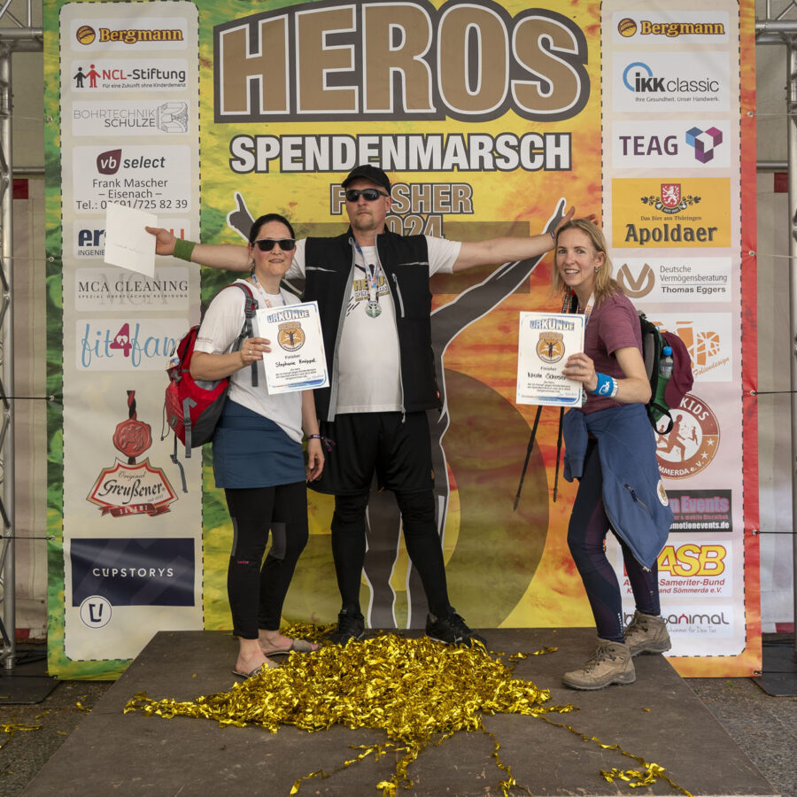 Das war dein HEROS Spendenmarsch