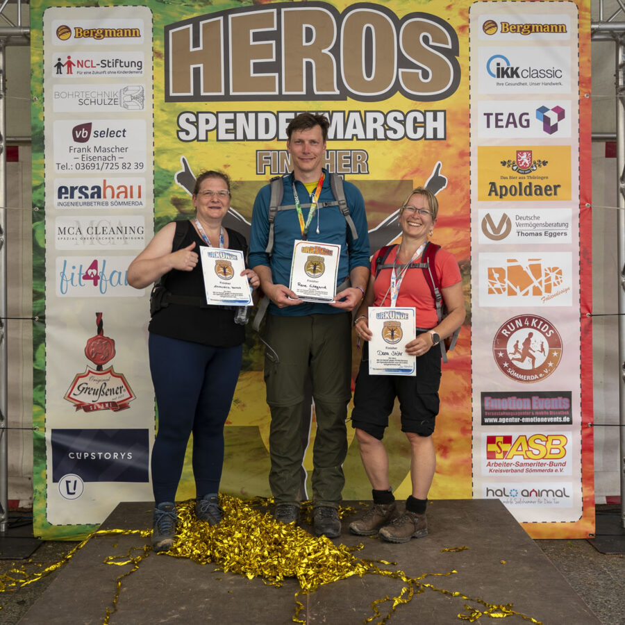 Das war dein HEROS Spendenmarsch