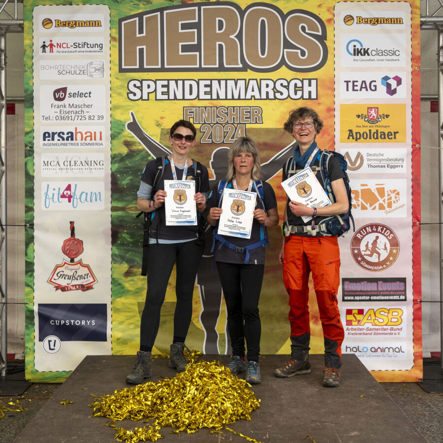 Das war dein HEROS Spendenmarsch
