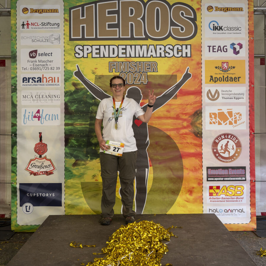 Das war dein HEROS Spendenmarsch