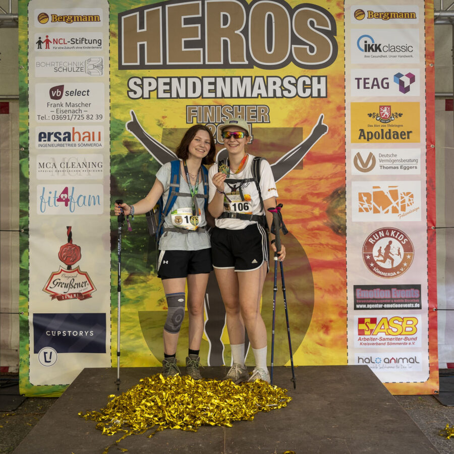 Das war dein HEROS Spendenmarsch