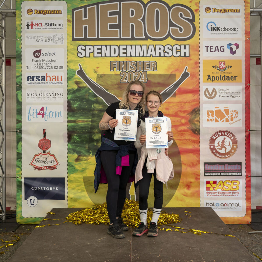 Das war dein HEROS Spendenmarsch