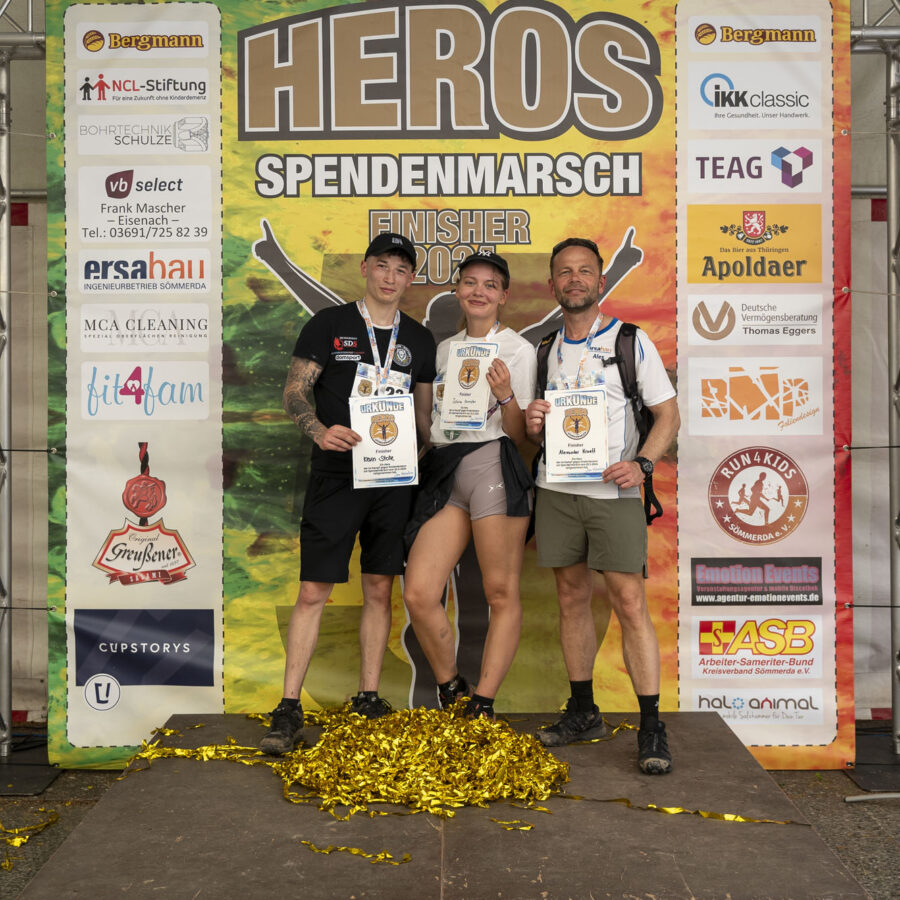 Das war dein HEROS Spendenmarsch
