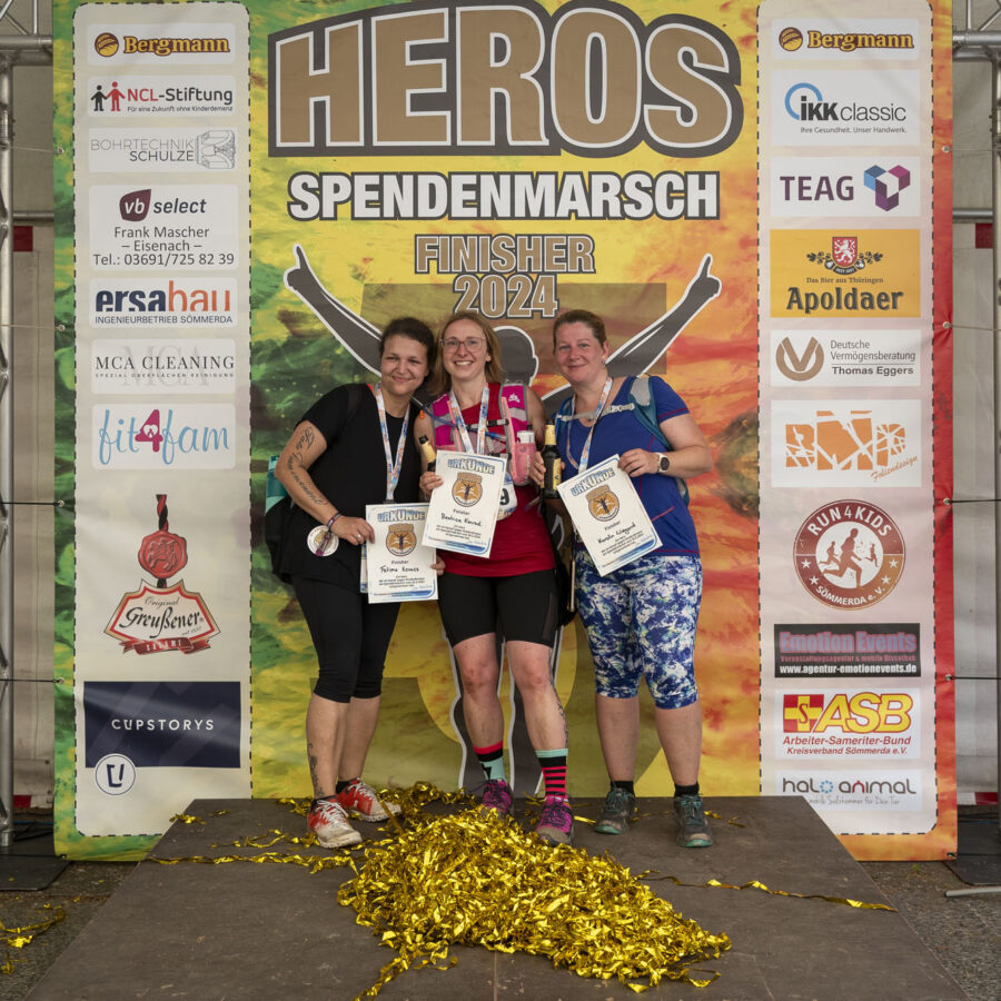 Das war dein HEROS Spendenmarsch