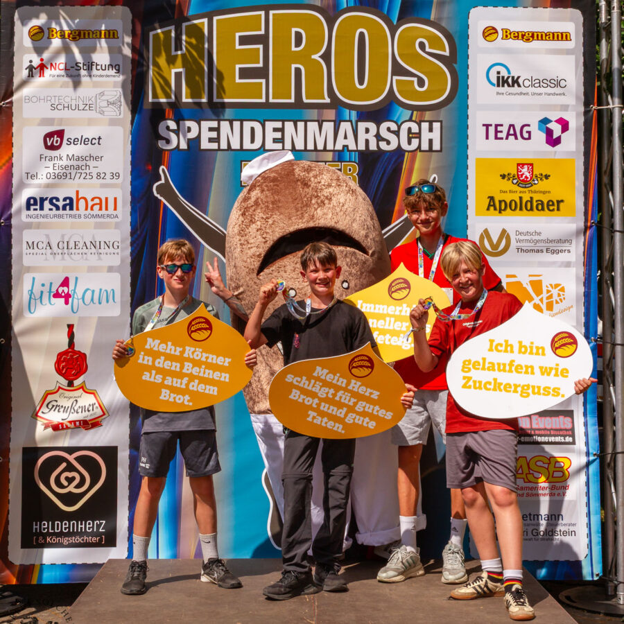 Das war dein HEROS Spendenmarsch
