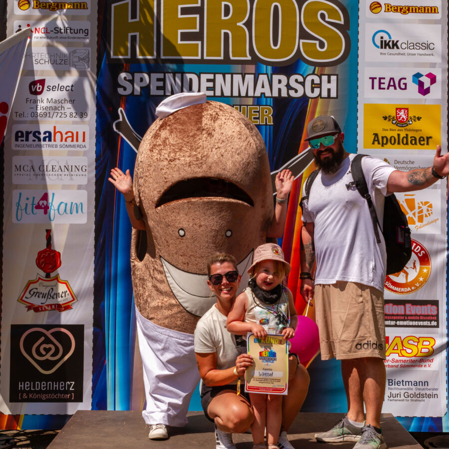 Das war dein HEROS Spendenmarsch