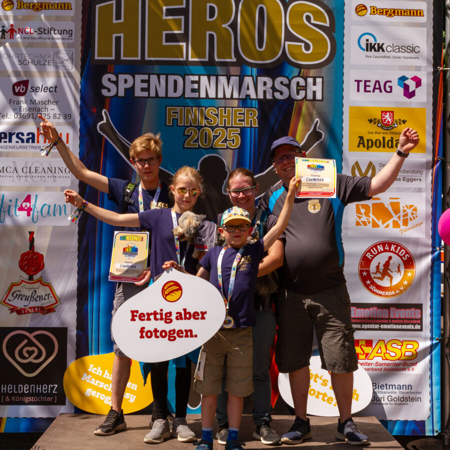 Das war dein HEROS Spendenmarsch