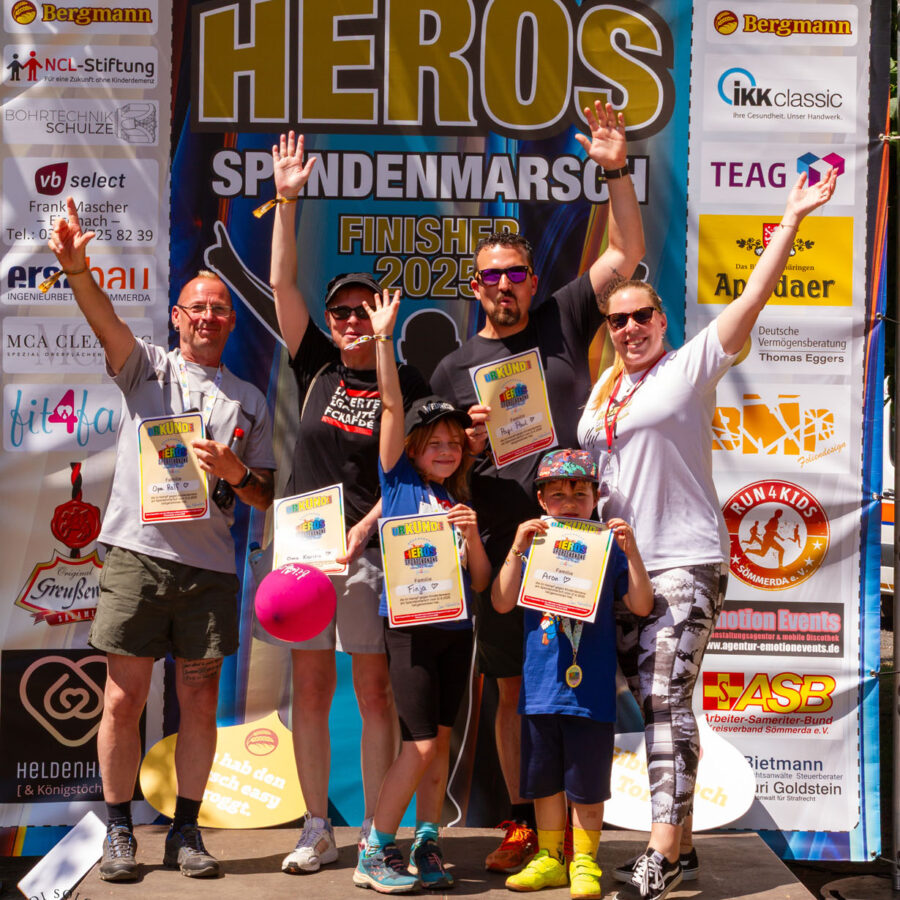 Das war dein HEROS Spendenmarsch
