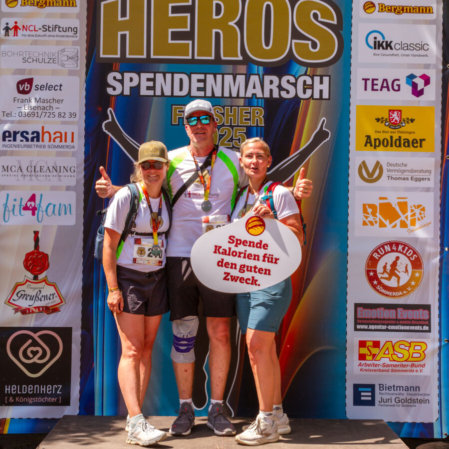 Das war dein HEROS Spendenmarsch