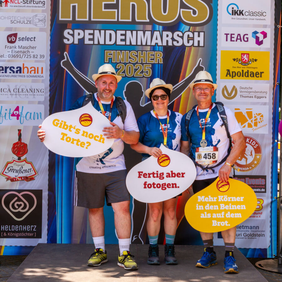 Das war dein HEROS Spendenmarsch