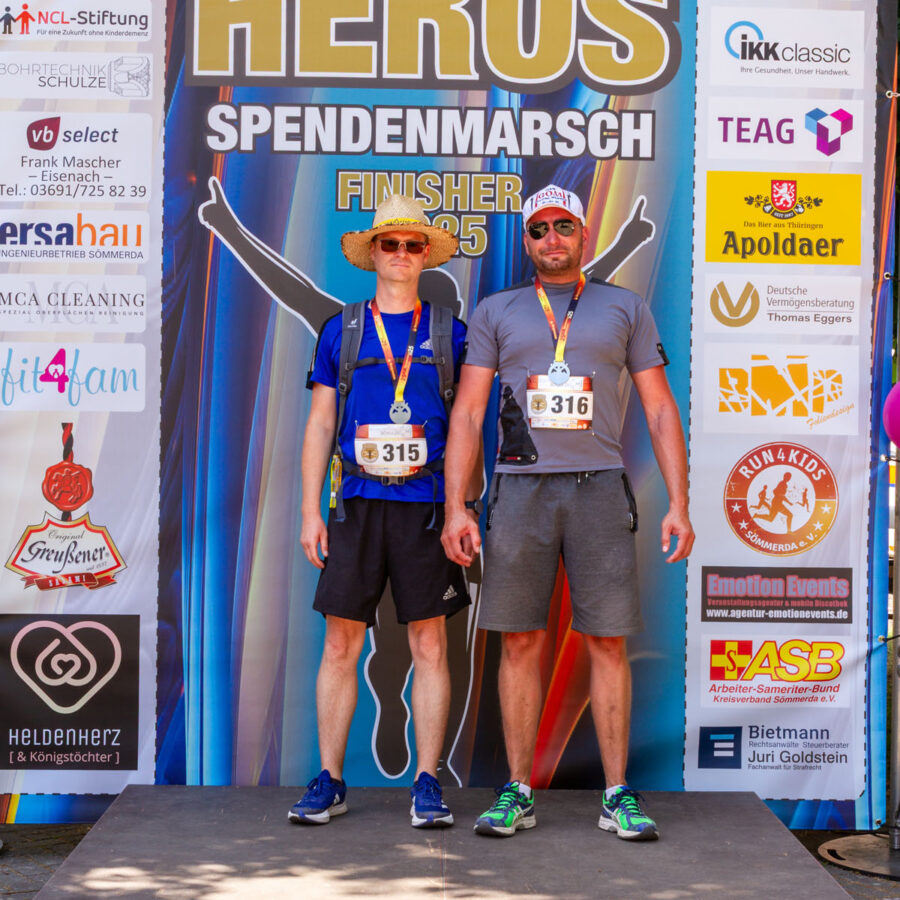 Das war dein HEROS Spendenmarsch