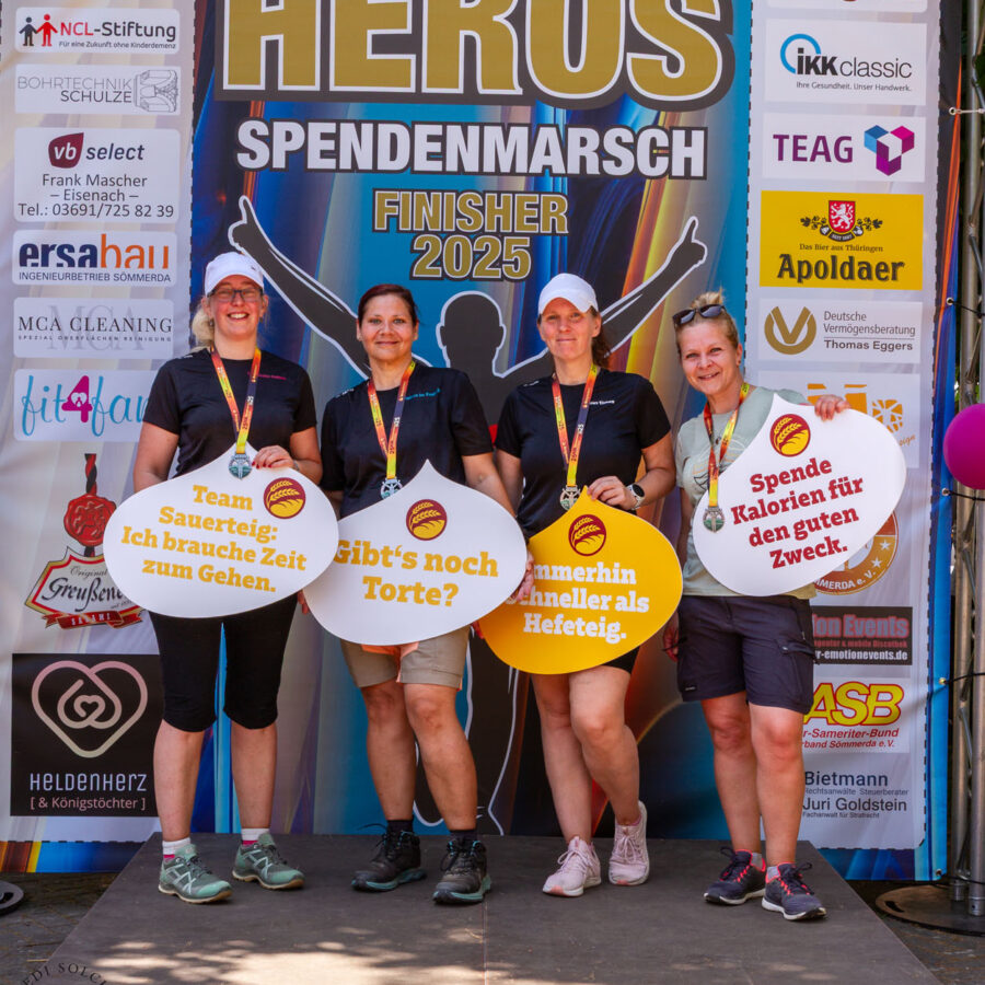 Das war dein HEROS Spendenmarsch