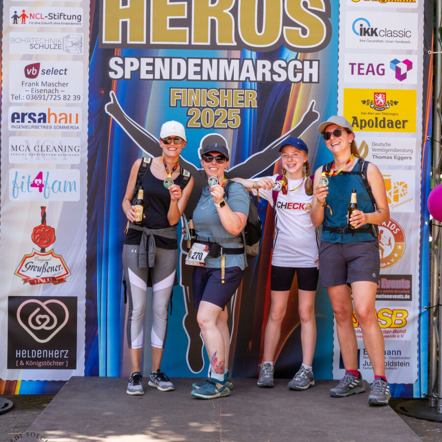 Das war dein HEROS Spendenmarsch