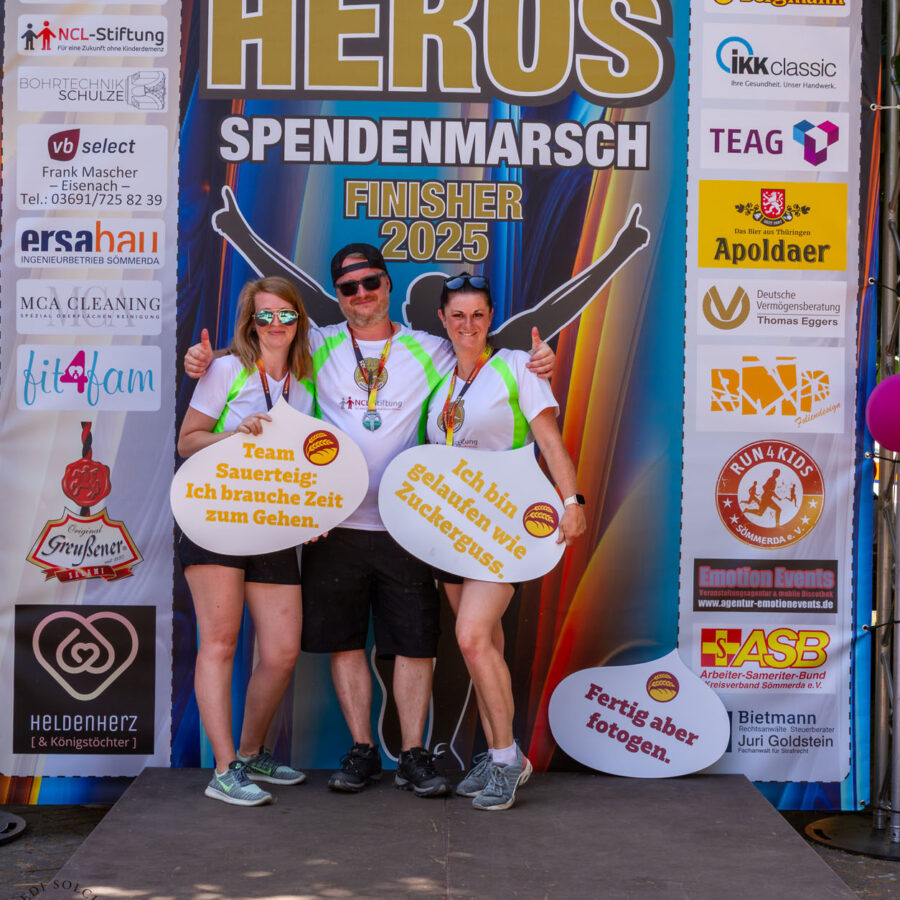 Das war dein HEROS Spendenmarsch