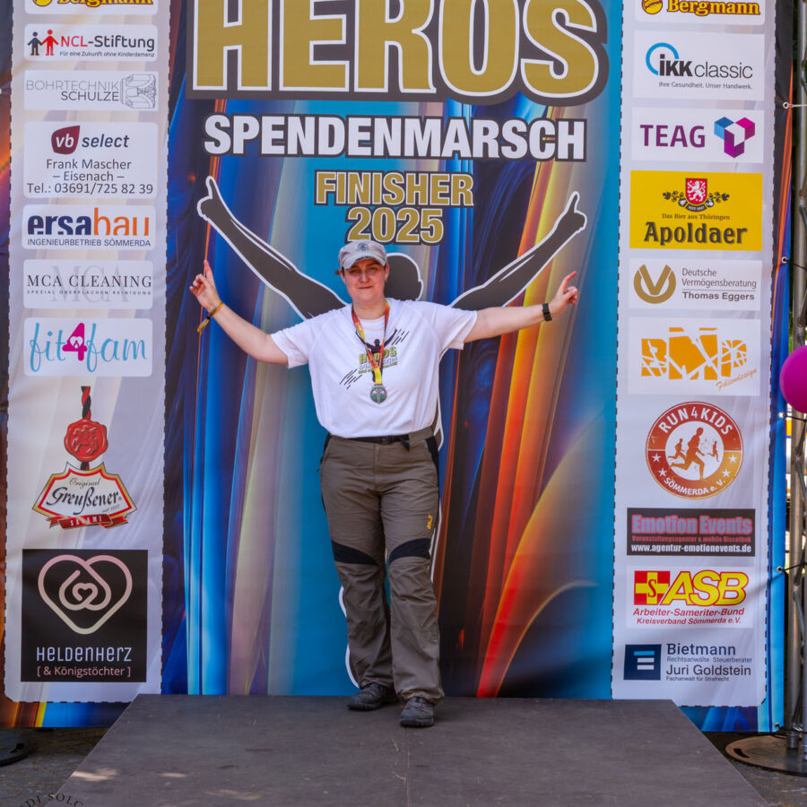 Das war dein HEROS Spendenmarsch