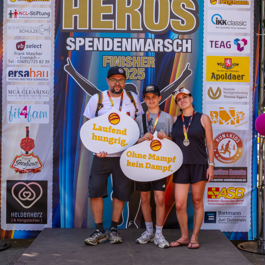 Das war dein HEROS Spendenmarsch