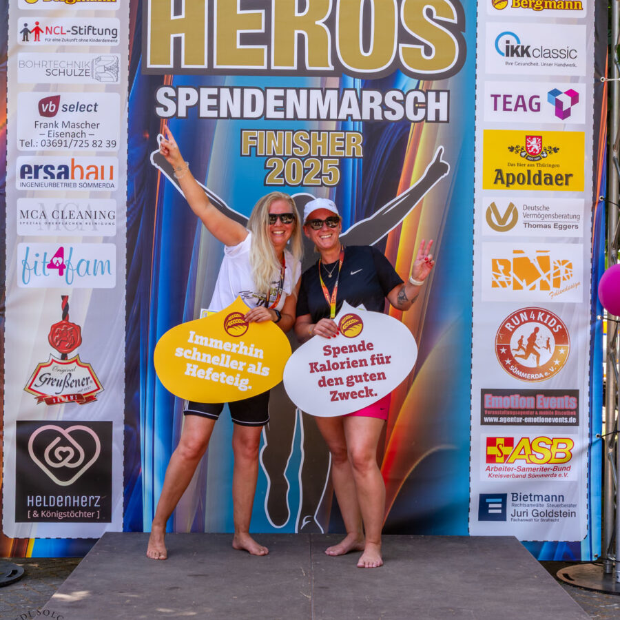 Das war dein HEROS Spendenmarsch