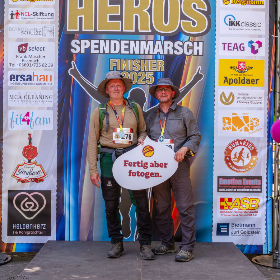 Das war dein HEROS Spendenmarsch