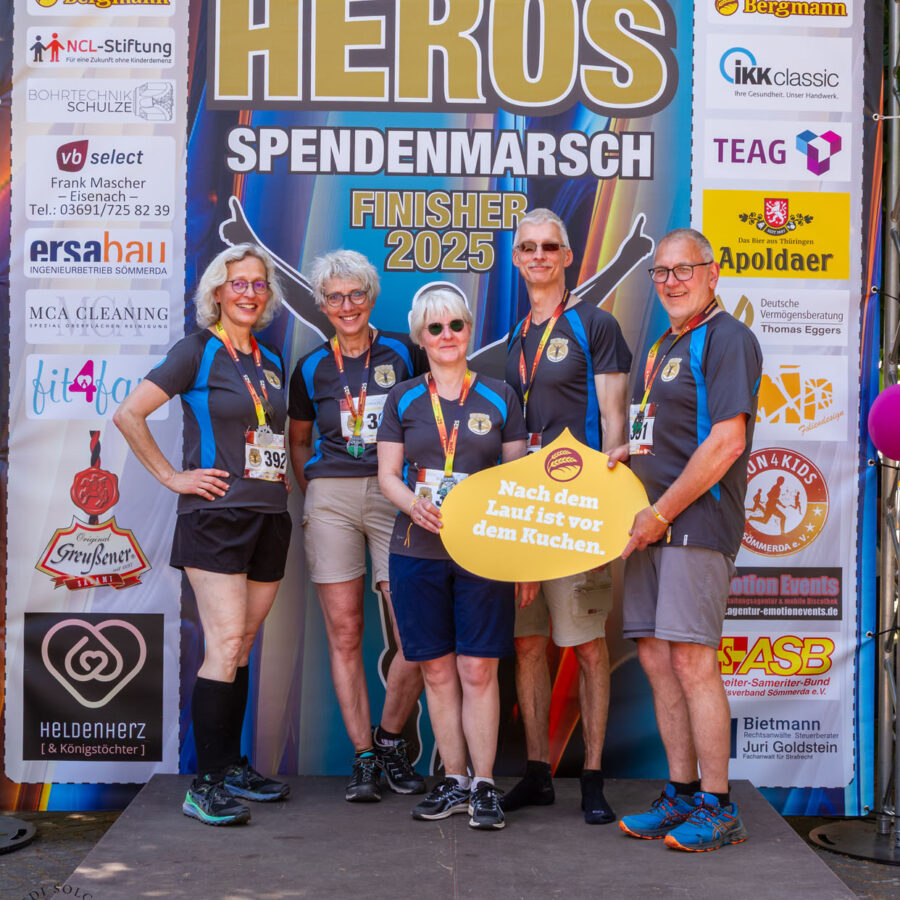 Das war dein HEROS Spendenmarsch