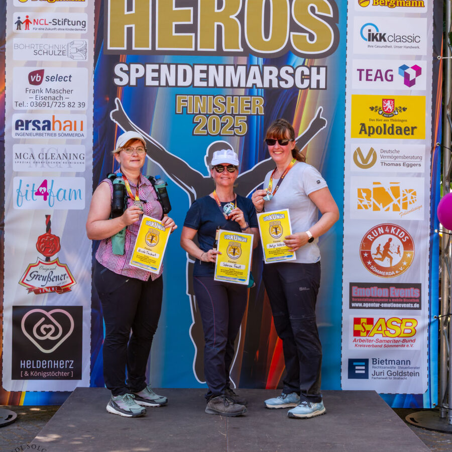 Das war dein HEROS Spendenmarsch