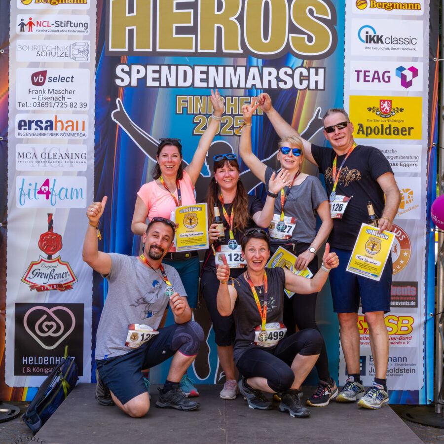 Das war dein HEROS Spendenmarsch