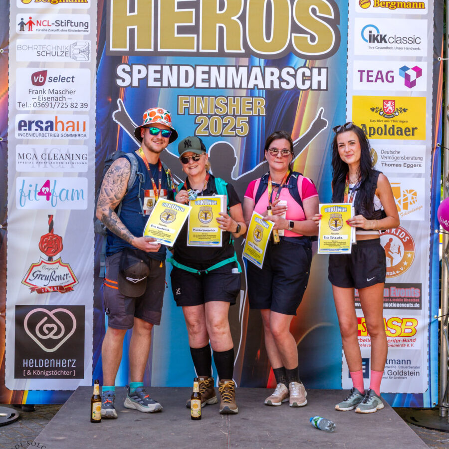Das war dein HEROS Spendenmarsch
