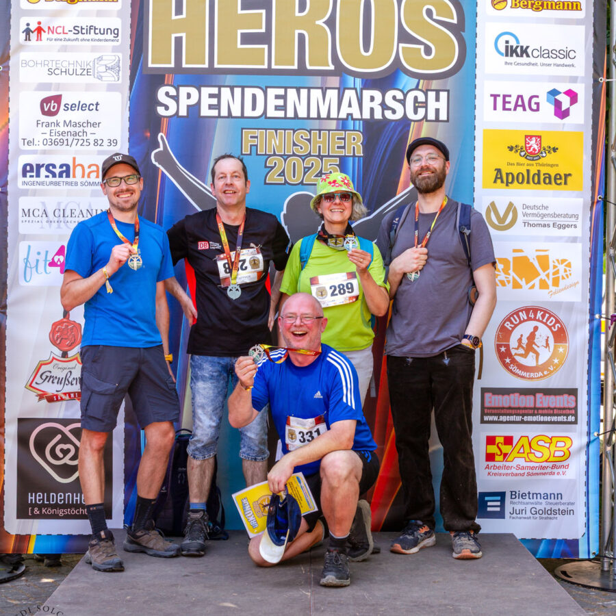 Das war dein HEROS Spendenmarsch