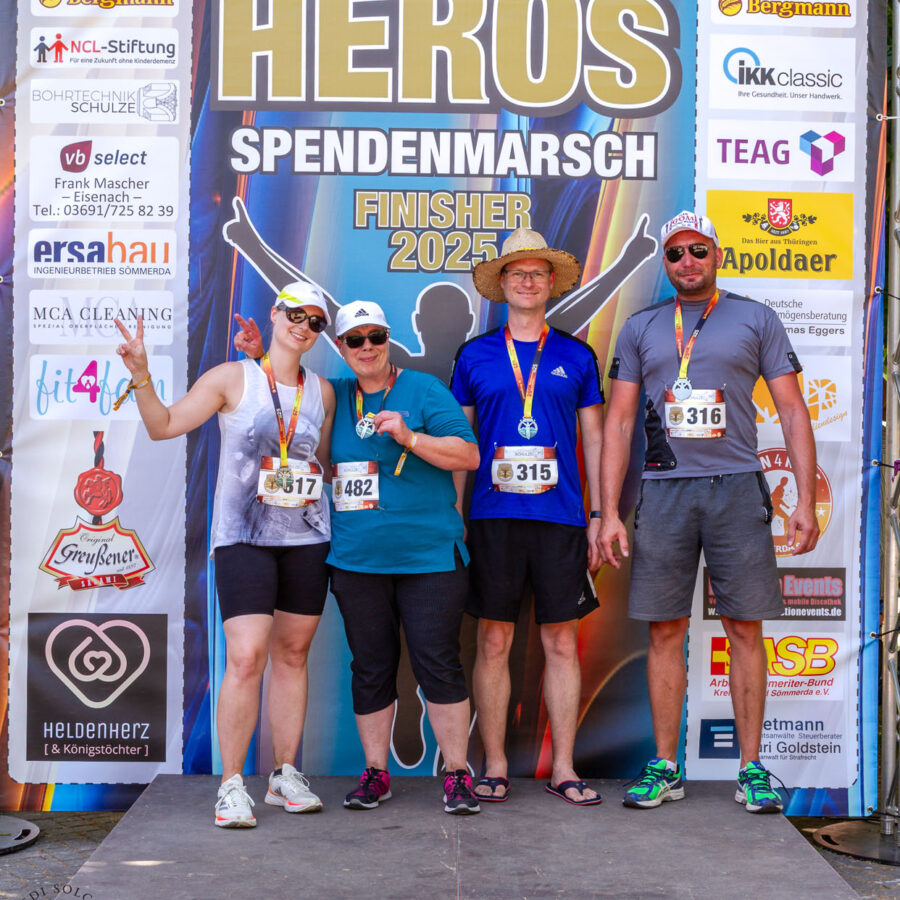 Das war dein HEROS Spendenmarsch