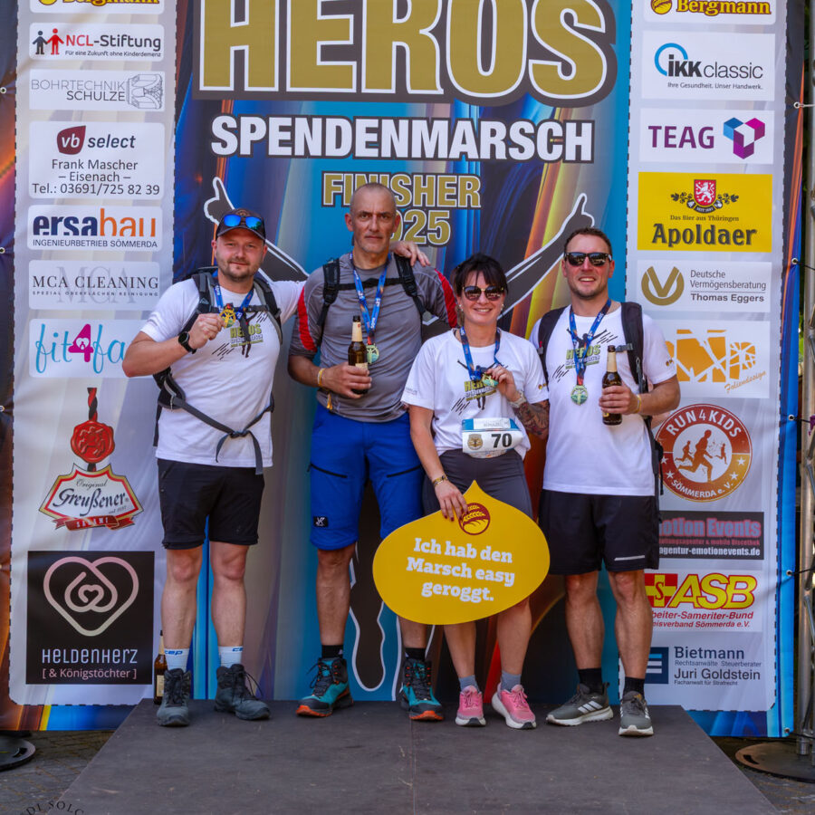Das war dein HEROS Spendenmarsch