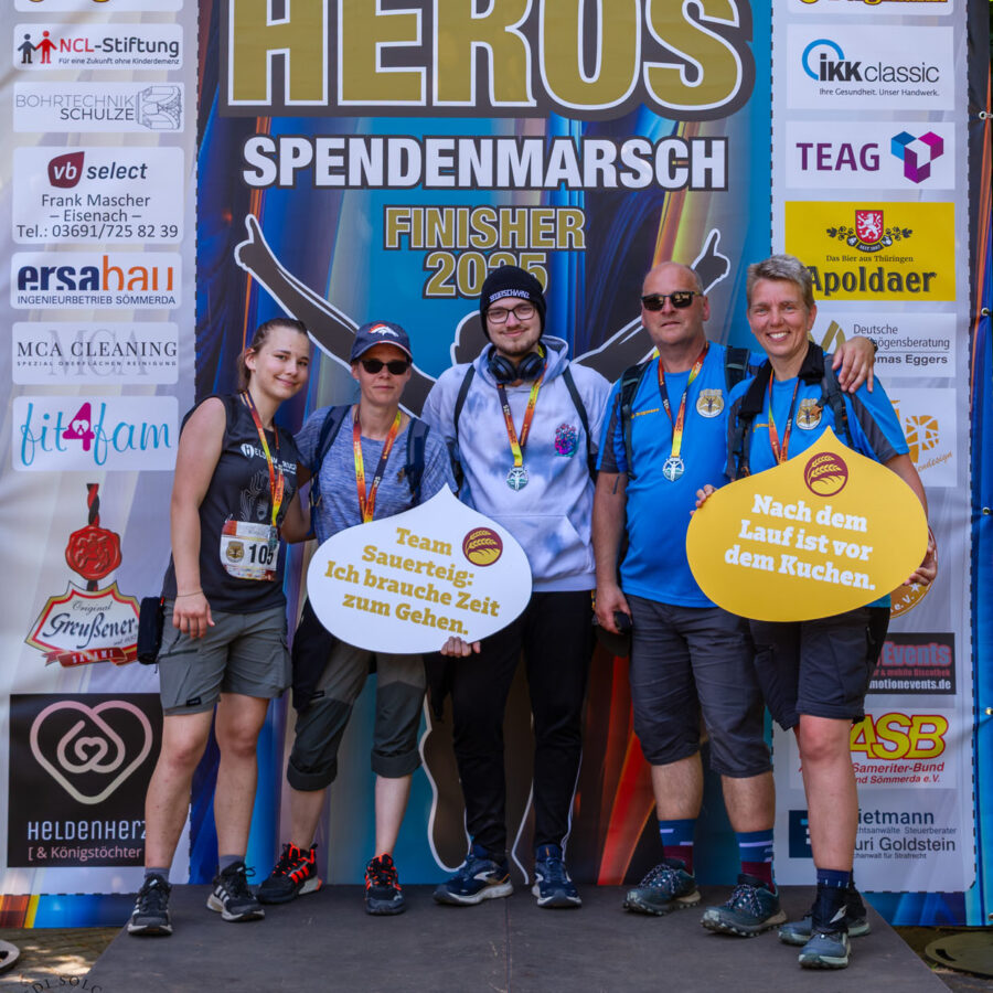 Das war dein HEROS Spendenmarsch