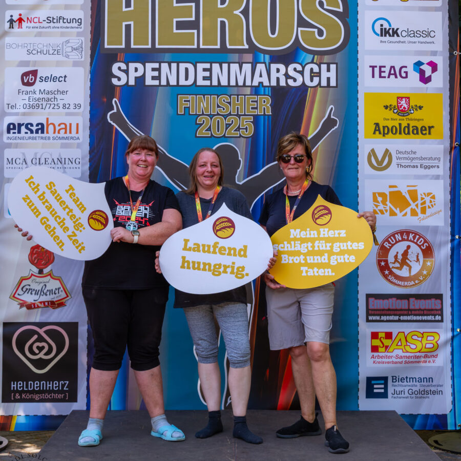 Das war dein HEROS Spendenmarsch