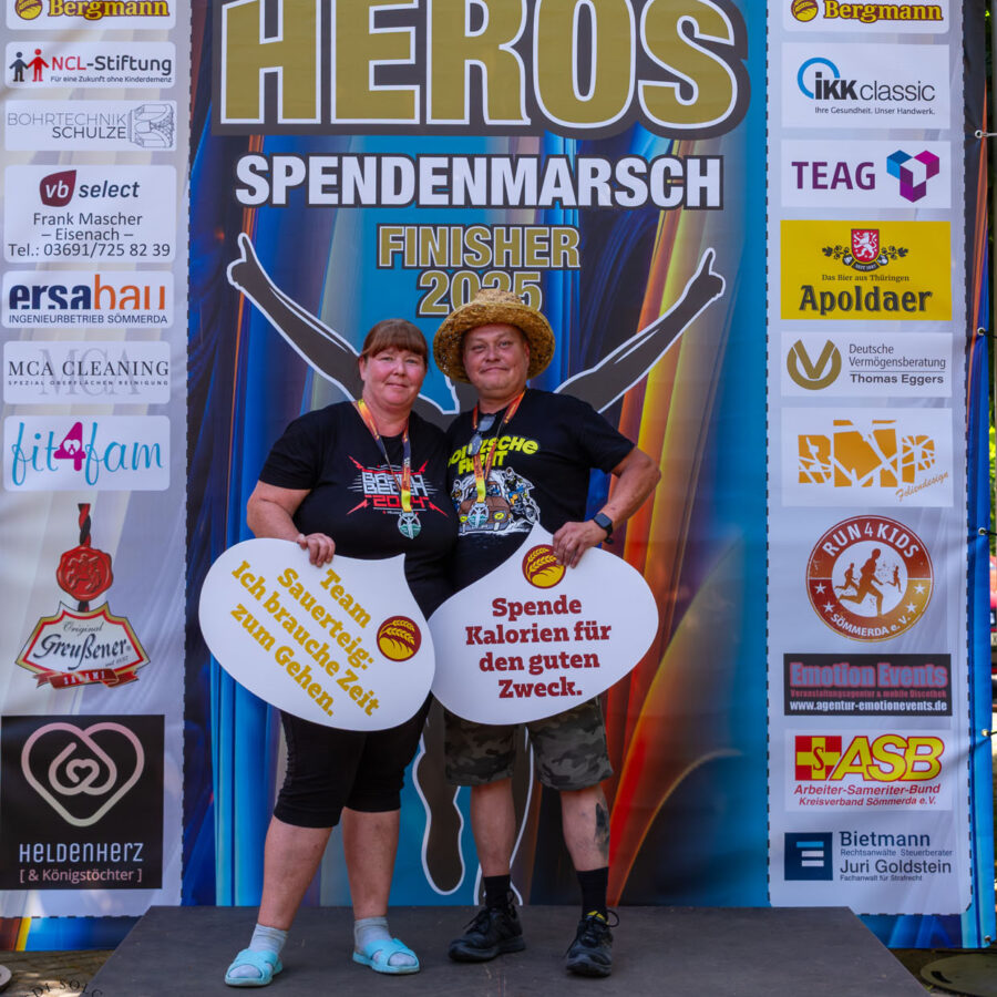 Das war dein HEROS Spendenmarsch