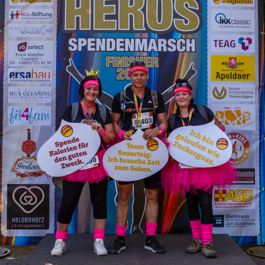 Das war dein HEROS Spendenmarsch