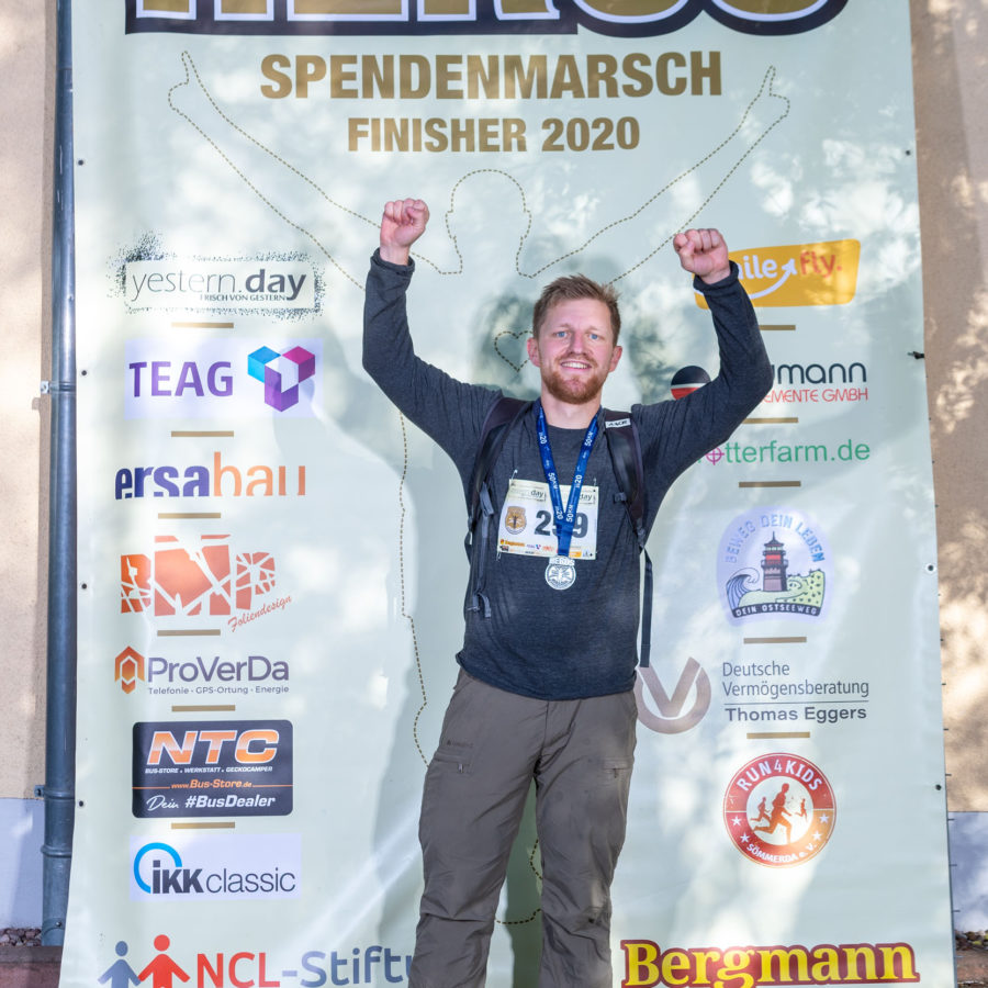 Das war dein HEROS Spendenmarsch
