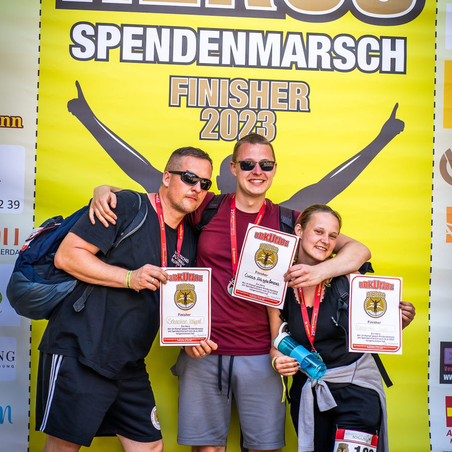 Das war dein HEROS Spendenmarsch
