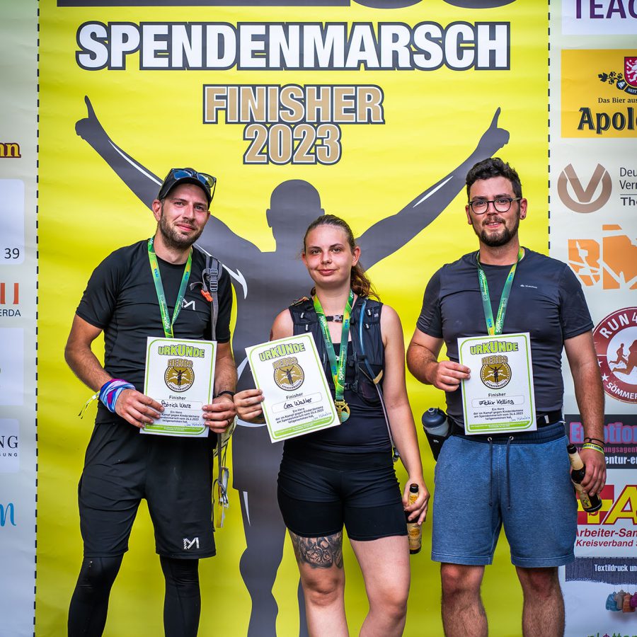 Das war dein HEROS Spendenmarsch