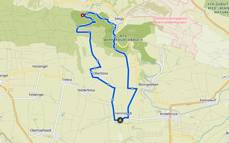 Streckenverlauf 25km 2024