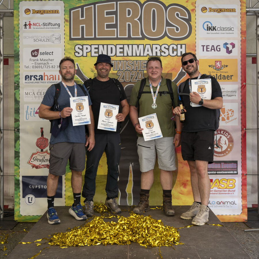 Das war dein HEROS Spendenmarsch