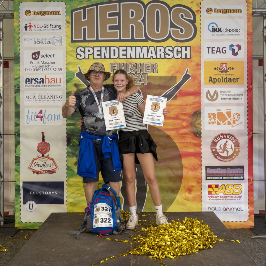 Das war dein HEROS Spendenmarsch
