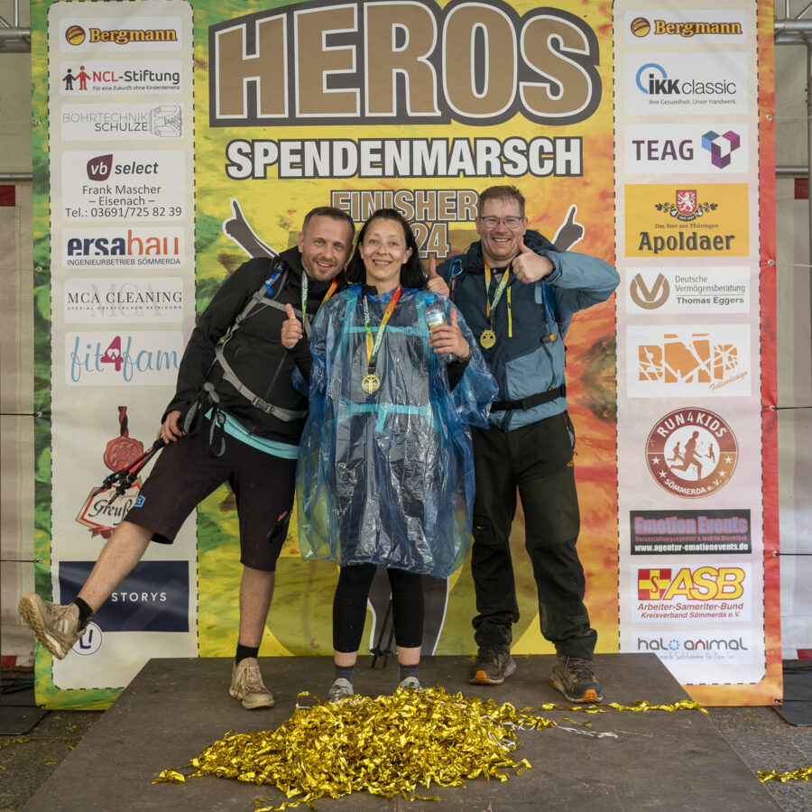 Das war dein HEROS Spendenmarsch