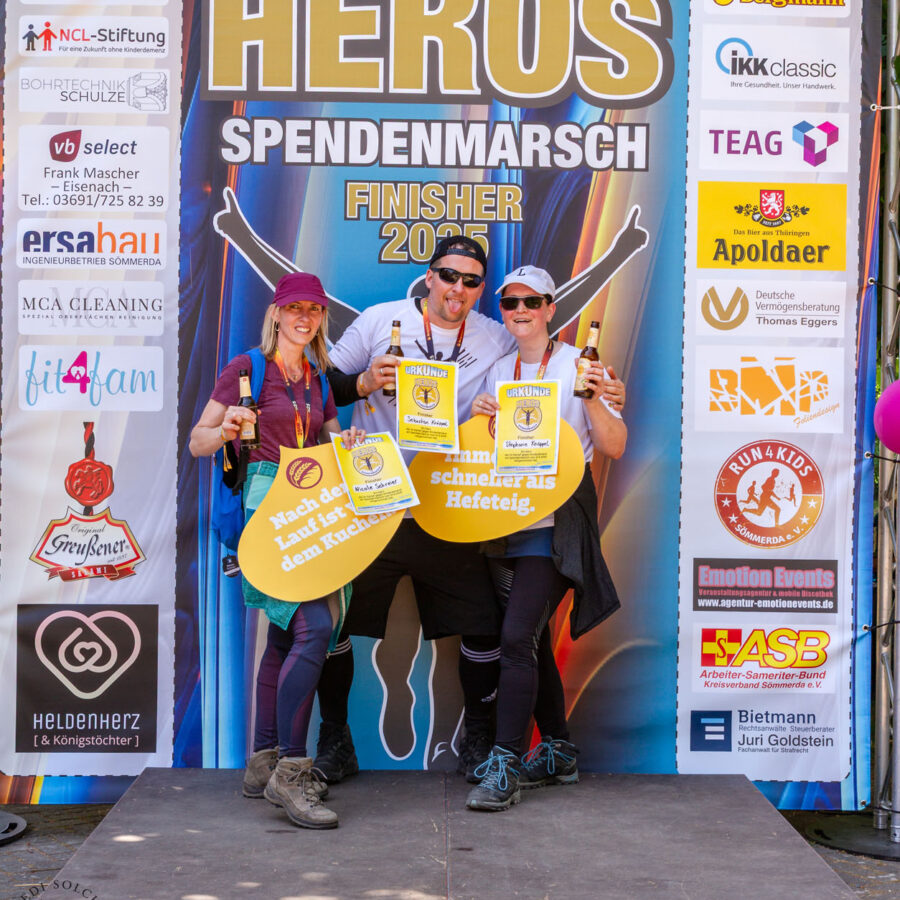 Das war dein HEROS Spendenmarsch
