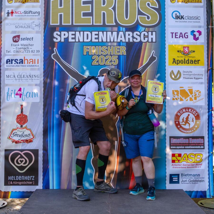Das war dein HEROS Spendenmarsch