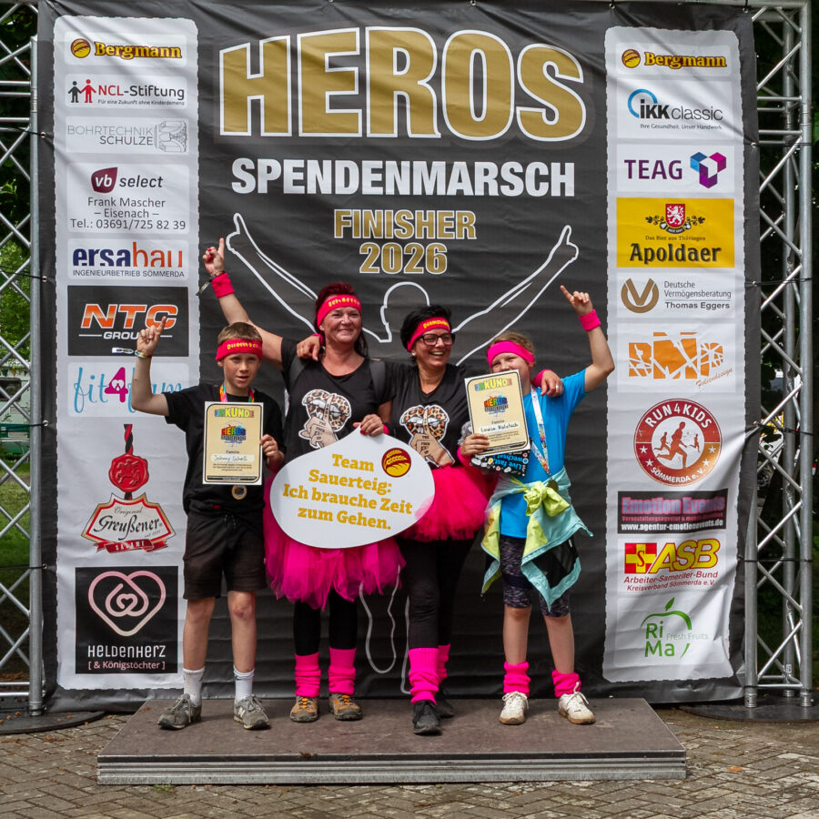 Das war dein HEROS Spendenmarsch