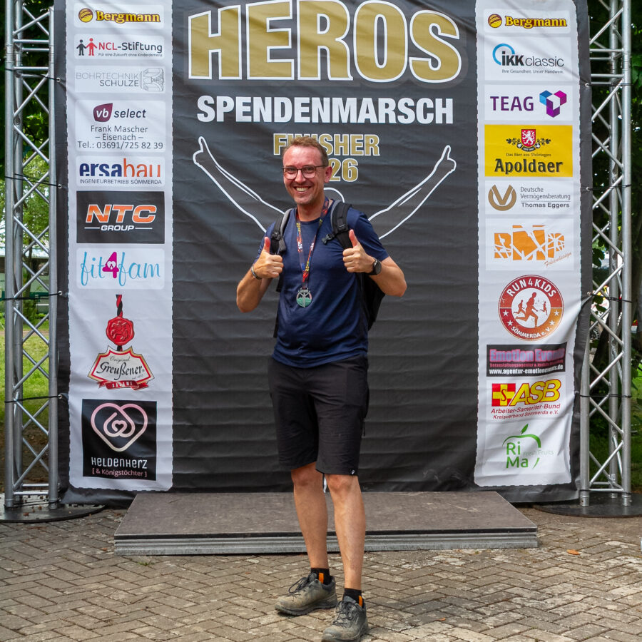 Das war dein HEROS Spendenmarsch