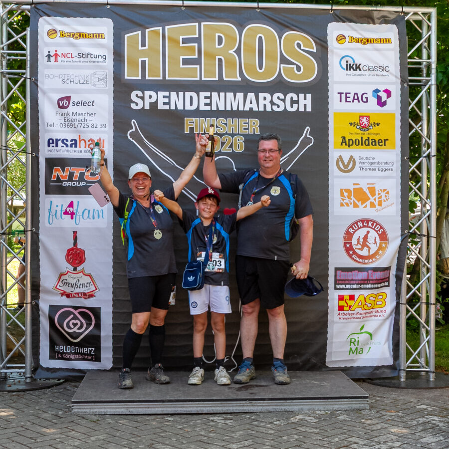 Das war dein HEROS Spendenmarsch