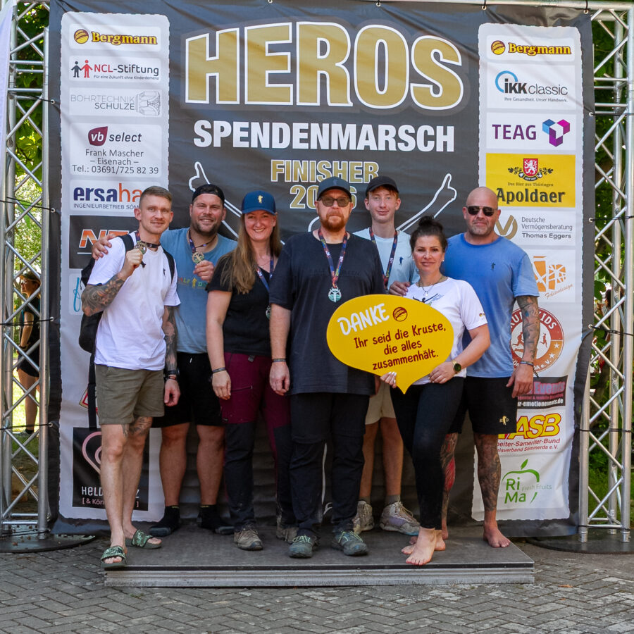 Das war dein HEROS Spendenmarsch