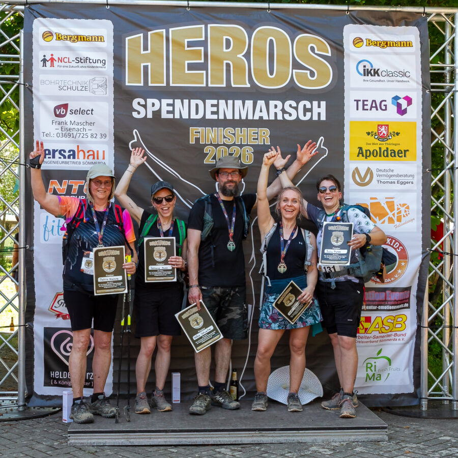 Das war dein HEROS Spendenmarsch