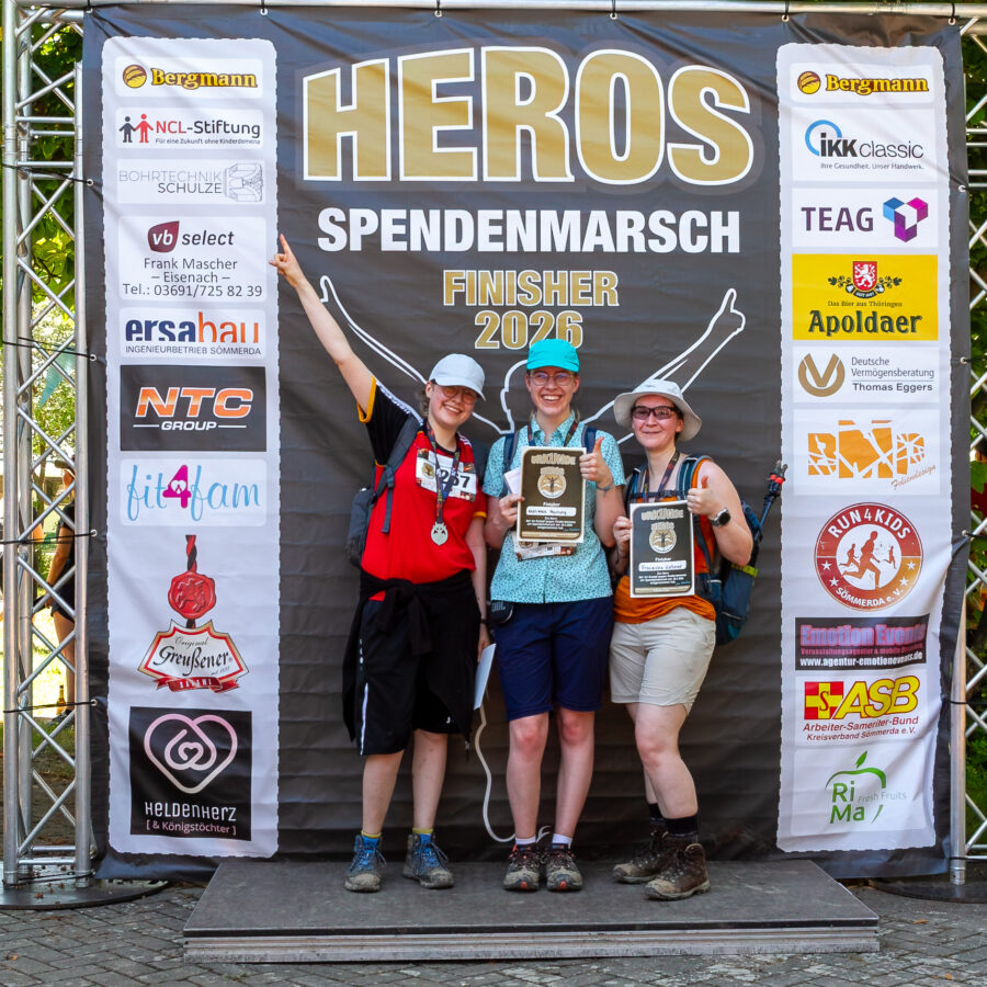 Das war dein HEROS Spendenmarsch
