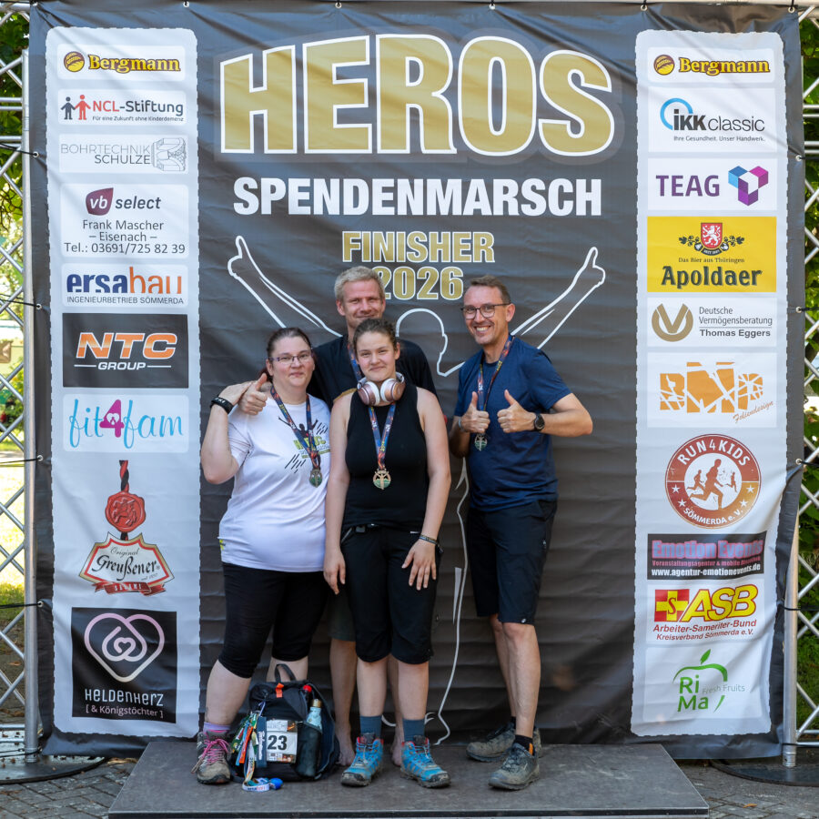 Das war dein HEROS Spendenmarsch